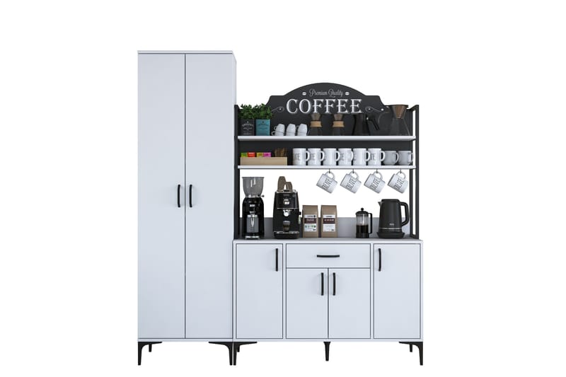 Manorma Highboard - Vit - Förvaring - Förvaringsmöbler - Byrå