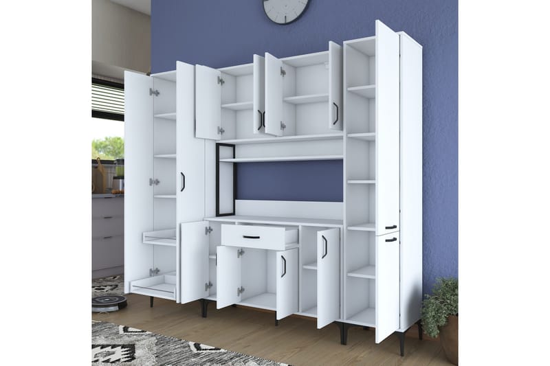 Manorma Highboard - Vit - Förvaring - Förvaringsmöbler - Byrå