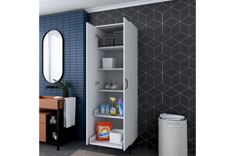 Manorma Highboard - Vit - Förvaring - Förvaringsmöbler - Byrå