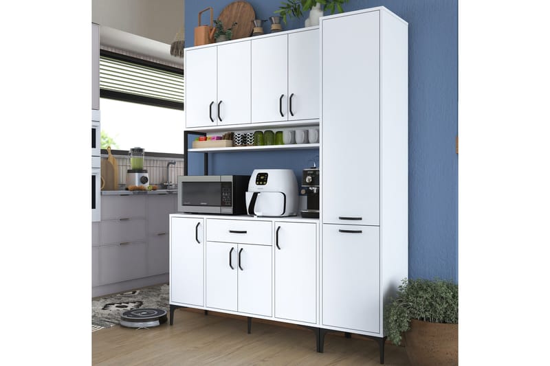 Manorma Highboard - Vit - Förvaring - Förvaringsmöbler - Byrå