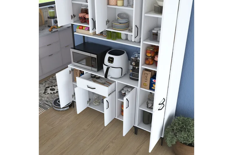 Manorma Highboard - Vit - Förvaring - Förvaringsmöbler - Byrå