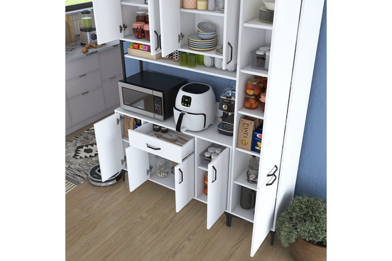 Manorma Highboard - Vit - Förvaring - Förvaringsmöbler - Byrå