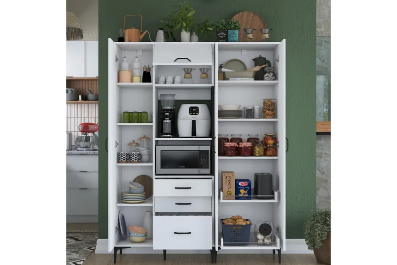 Manorma Highboard - Vit - Förvaring - Förvaringsmöbler - Byrå