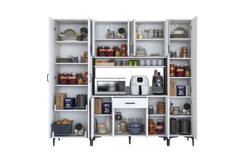 Manorma Highboard - Vit - Förvaring - Förvaringsmöbler - Byrå