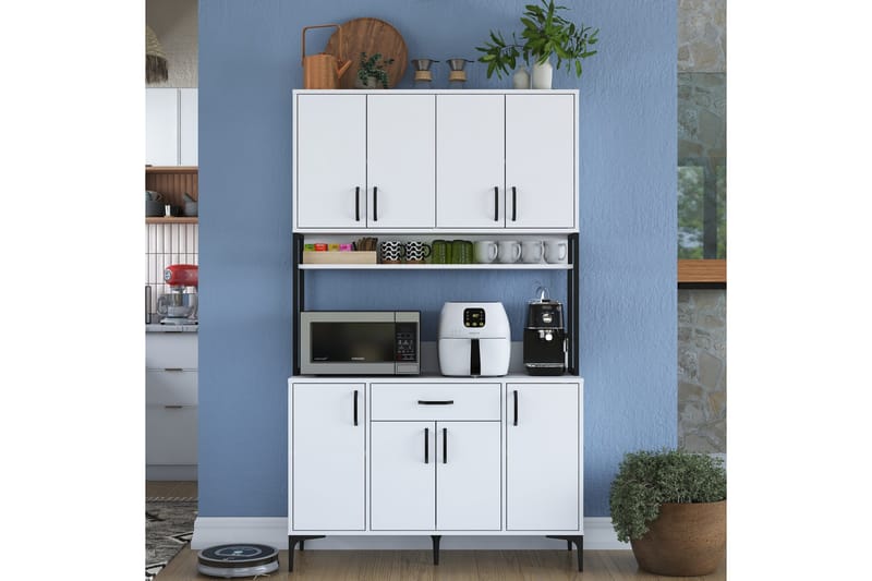 Manorma Highboard - Vit - Förvaring - Förvaringsmöbler - Byrå