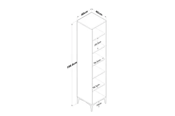 Manorma Highboard - Vit - Förvaring - Förvaringsmöbler - Byrå