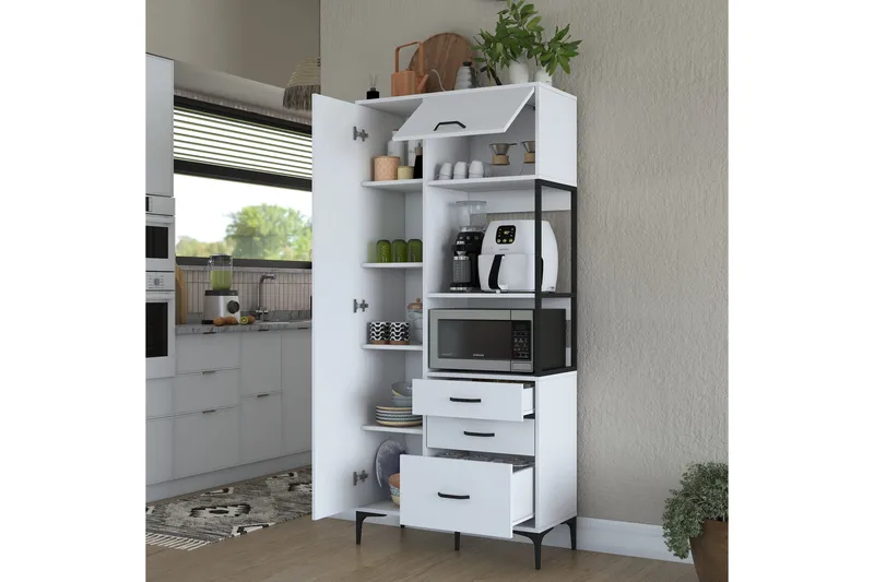 Manorma Highboard - Vit - Förvaring - Förvaringsmöbler - Byrå