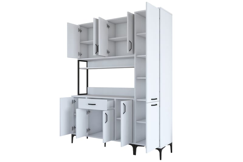 Manorma Highboard - Vit - Förvaring - Förvaringsmöbler - Byrå