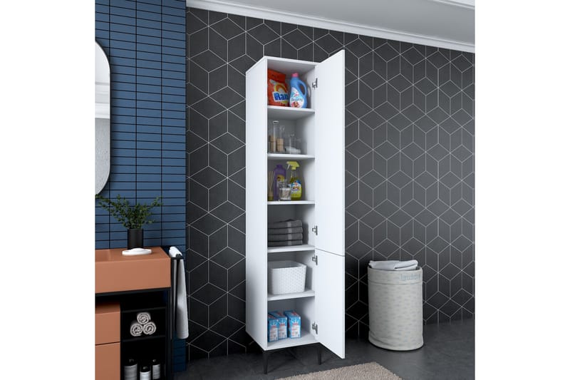 Manorma Highboard - Vit - Förvaring - Förvaringsmöbler - Byrå