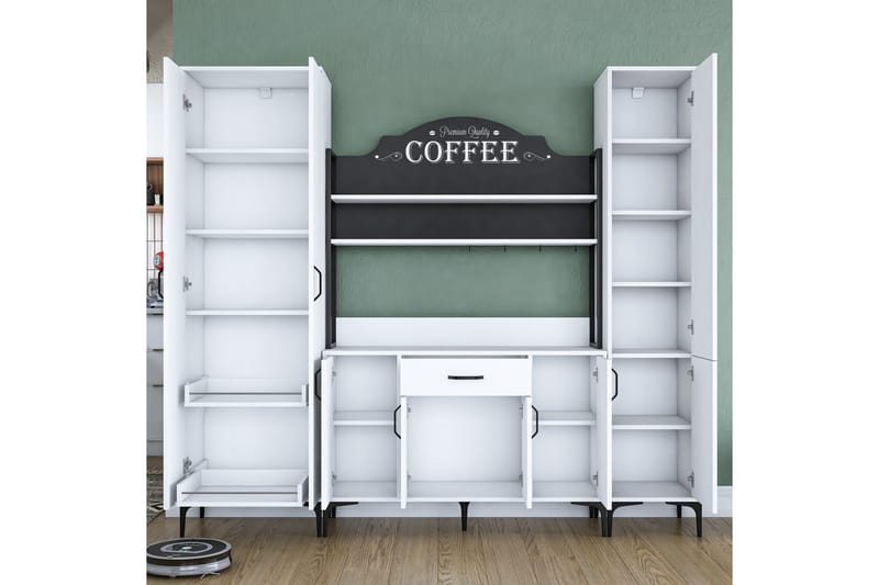 Manorma Highboard - Vit - Förvaring - Förvaringsmöbler - Byrå