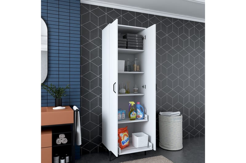 Manorma Highboard - Vit - Förvaring - Förvaringsmöbler - Byrå