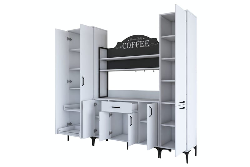 Manorma Highboard - Vit - Förvaring - Förvaringsmöbler - Byrå