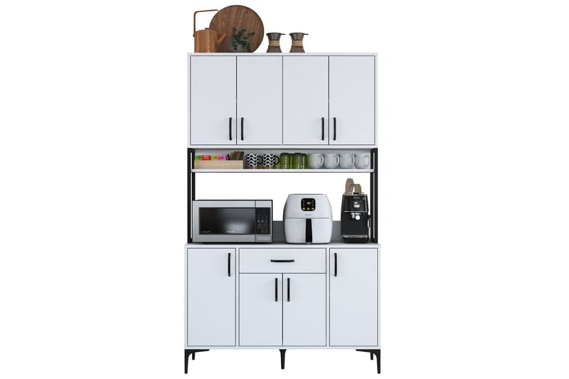 Manorma Highboard - Vit - Förvaring - Förvaringsmöbler - Byrå