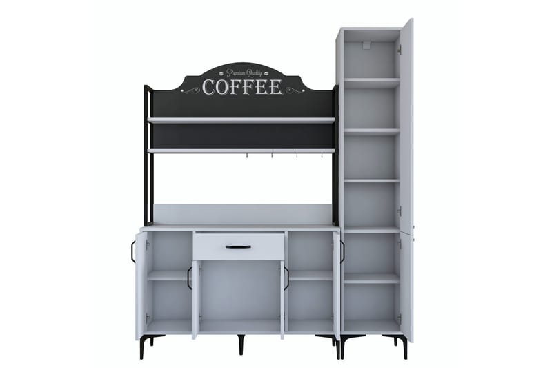 Manorma Highboard - Vit - Förvaring - Förvaringsmöbler - Byrå