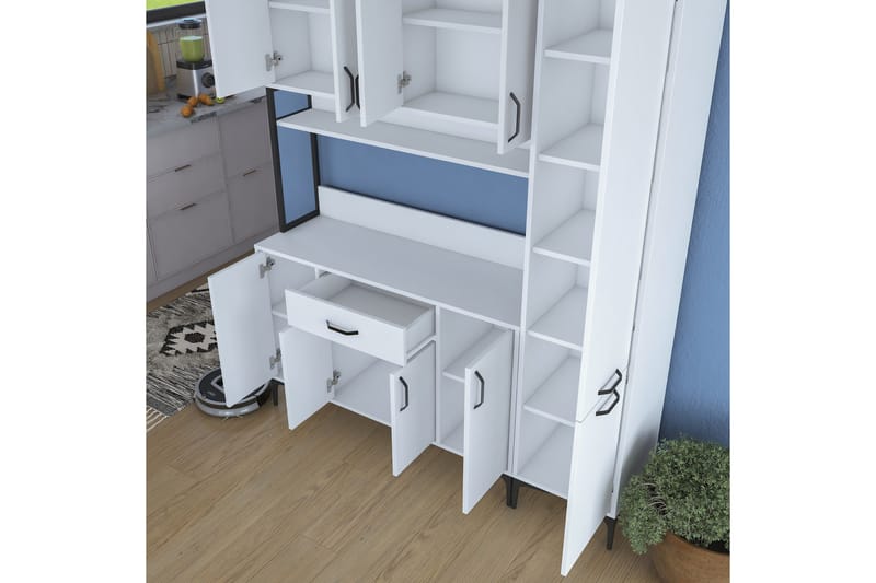 Manorma Highboard - Vit - Förvaring - Förvaringsmöbler - Byrå