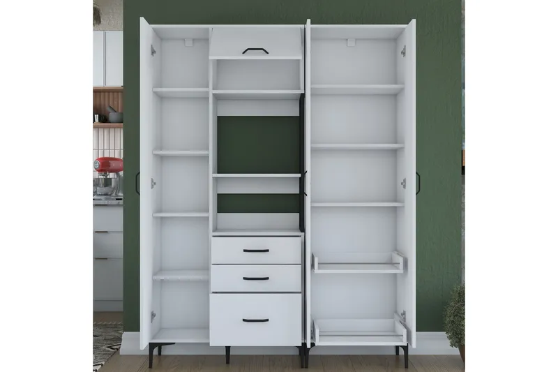 Manorma Highboard - Vit - Förvaring - Förvaringsmöbler - Byrå