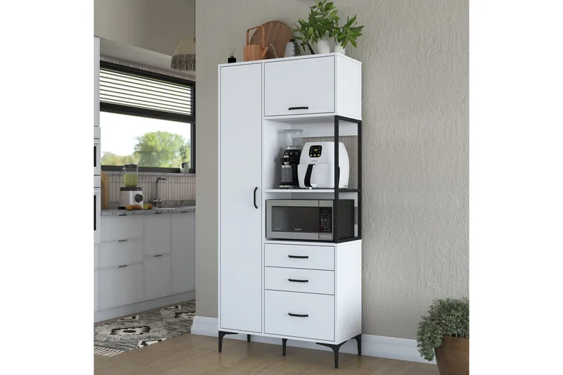 Manorma Highboard - Vit - Förvaring - Förvaringsmöbler - Byrå