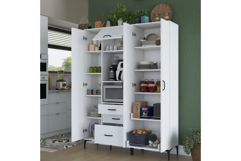 Manorma Highboard - Vit - Förvaring - Förvaringsmöbler - Byrå