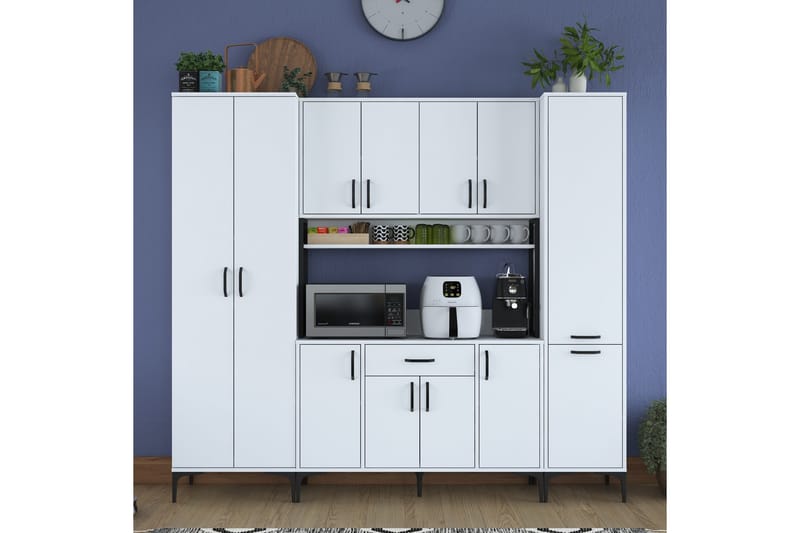 Manorma Highboard - Vit - Förvaring - Förvaringsmöbler - Byrå