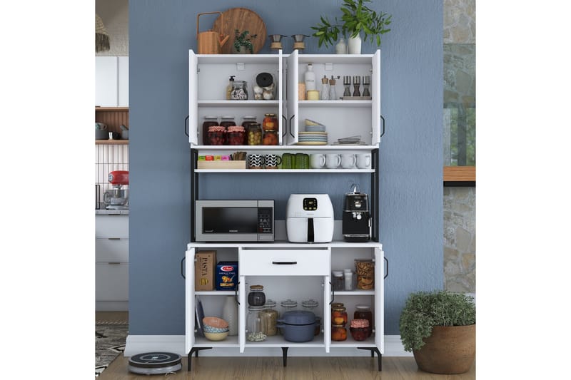 Manorma Highboard - Vit - Förvaring - Förvaringsmöbler - Byrå