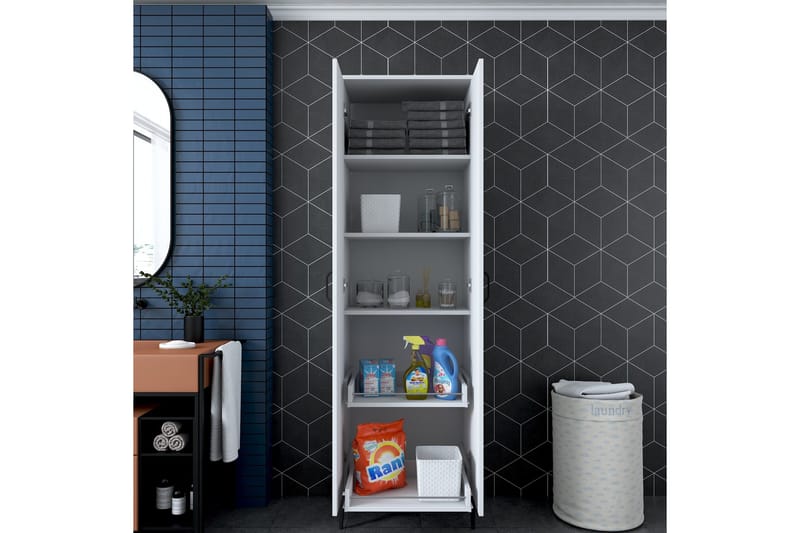 Manorma Highboard - Vit - Förvaring - Förvaringsmöbler - Byrå