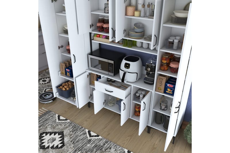 Manorma Highboard - Vit - Förvaring - Förvaringsmöbler - Byrå