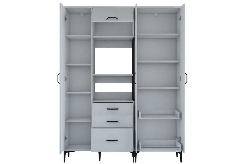 Manorma Highboard - Vit - Förvaring - Förvaringsmöbler - Byrå