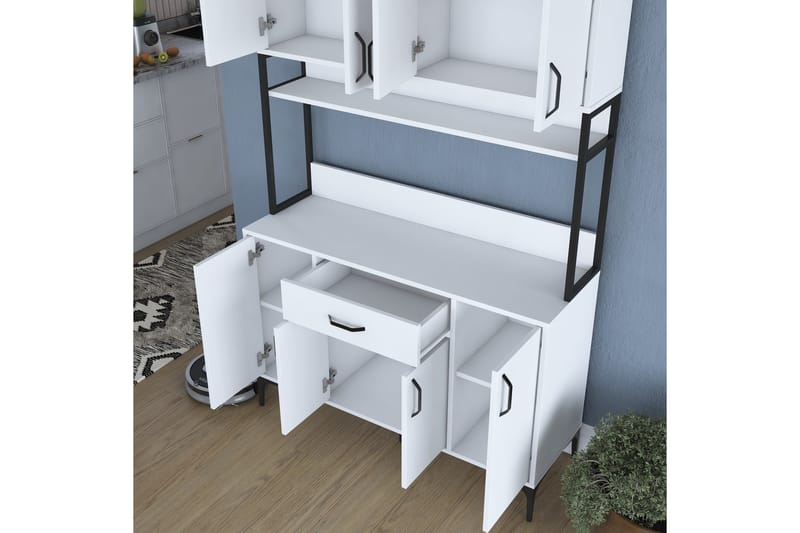 Manorma Highboard - Vit - Förvaring - Förvaringsmöbler - Byrå