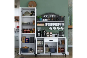Manorma Highboard - Vit - Förvaring - Förvaringsmöbler - Byrå