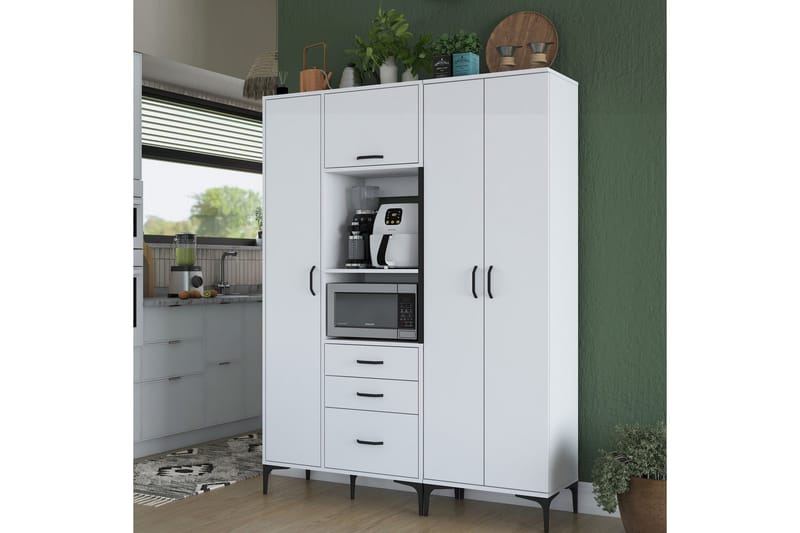 Manorma Highboard - Vit - Förvaring - Förvaringsmöbler - Byrå