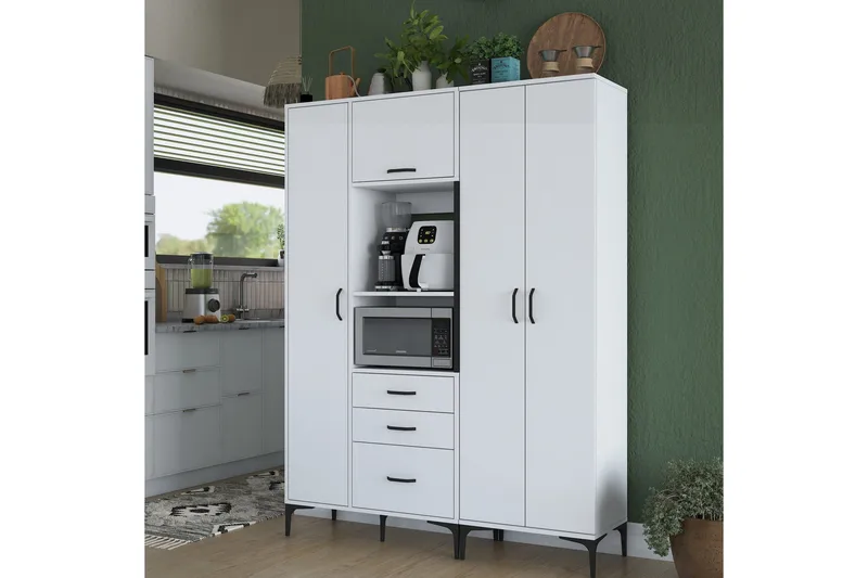 Manorma Highboard - Vit - Förvaring - Förvaringsmöbler - Byrå