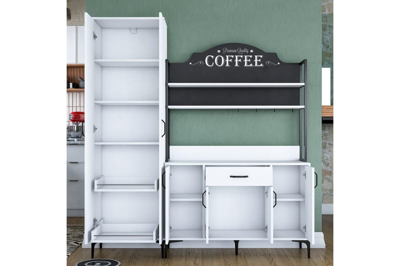 Manorma Highboard - Vit - Förvaring - Förvaringsmöbler - Byrå