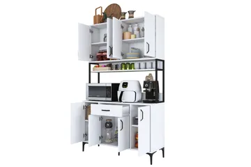 Manorma Highboard - Vit - Förvaring - Förvaringsmöbler - Byrå