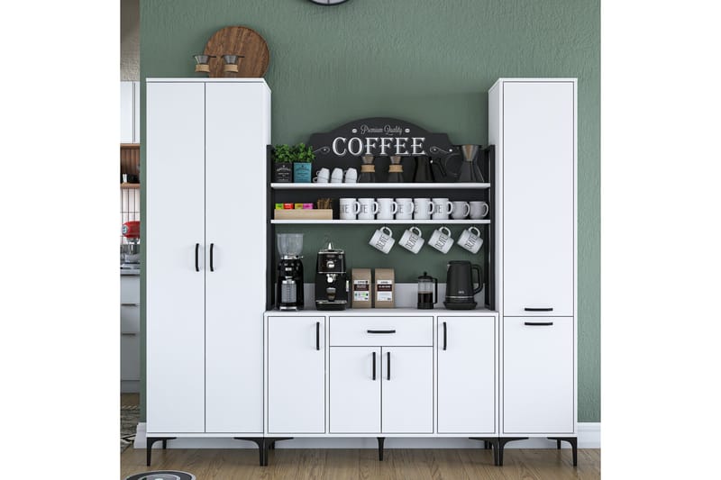 Manorma Highboard - Vit - Förvaring - Förvaringsmöbler - Byrå