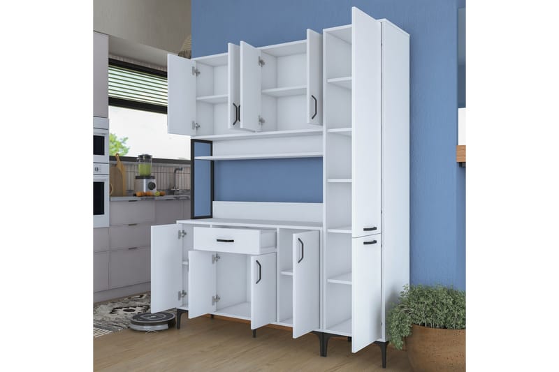 Manorma Highboard - Vit - Förvaring - Förvaringsmöbler - Byrå