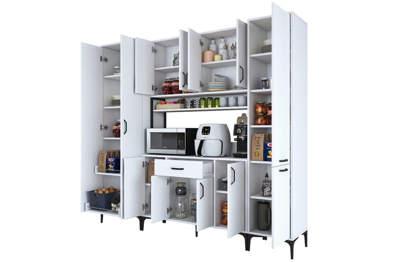 Manorma Highboard - Vit - Förvaring - Förvaringsmöbler - Byrå