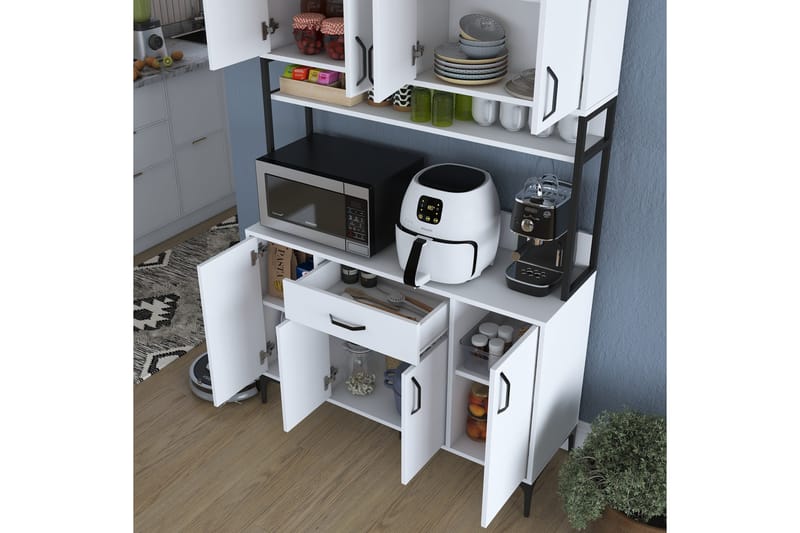 Manorma Highboard - Vit - Förvaring - Förvaringsmöbler - Byrå