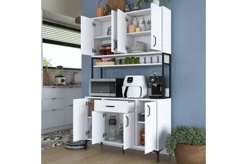 Manorma Highboard - Vit - Förvaring - Förvaringsmöbler - Byrå
