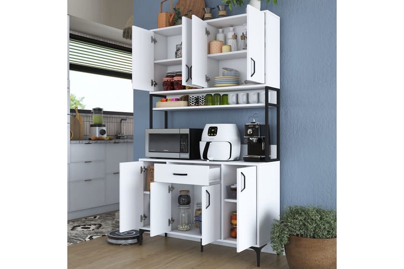 Manorma Highboard - Vit - Förvaring - Förvaringsmöbler - Byrå