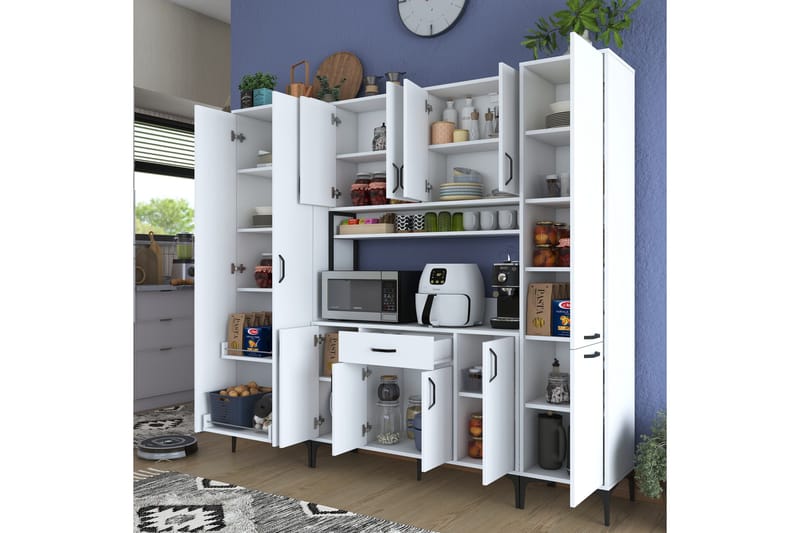 Manorma Highboard - Vit - Förvaring - Förvaringsmöbler - Byrå