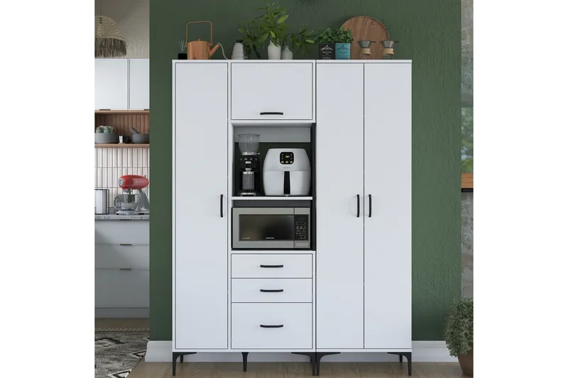 Manorma Highboard - Vit - Förvaring - Förvaringsmöbler - Byrå