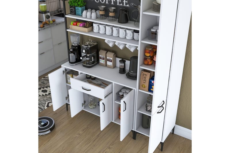 Manorma Highboard - Vit - Förvaring - Förvaringsmöbler - Byrå