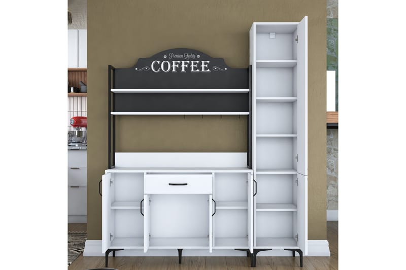 Manorma Highboard - Vit - Förvaring - Förvaringsmöbler - Byrå