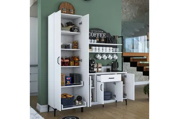 Manorma Highboard - Vit - Förvaring - Förvaringsmöbler - Byrå