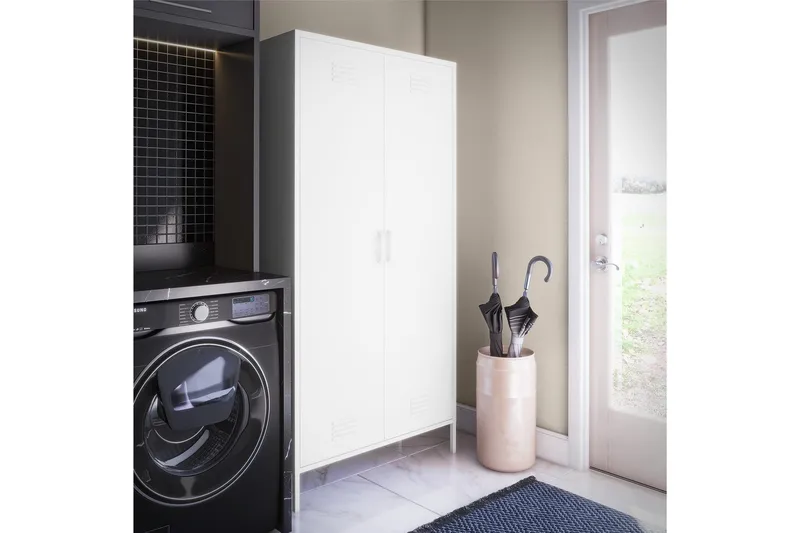 Mission District Highboard Vit - Dorel Home - Förvaring - Förvaringsmöbler - Byrå