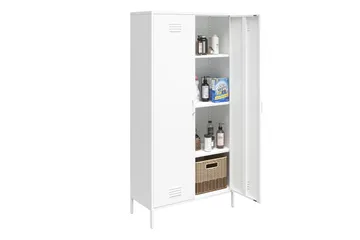 Mission District Highboard Vit - Dorel Home - Förvaring - Förvaringsmöbler - Byrå