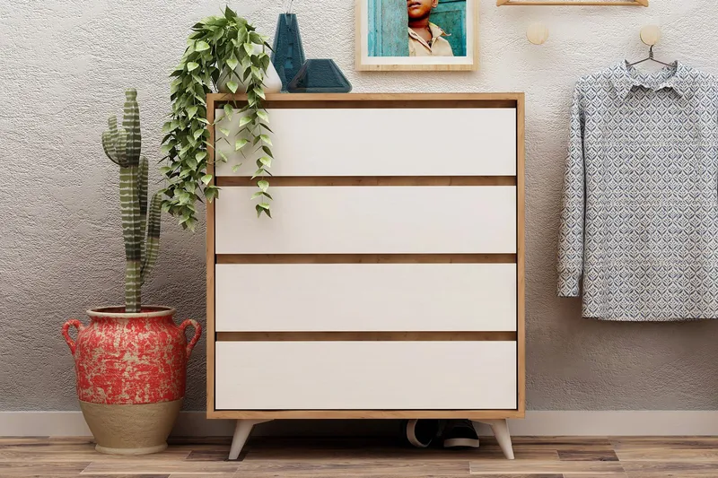 Mod Design Byrå - Trä/Vit - Förvaring - Förvaringsmöbler - Byrå