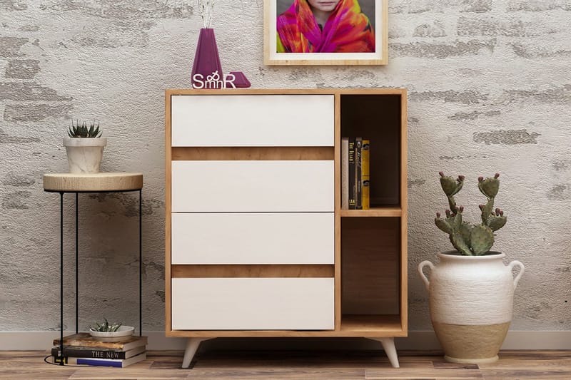 Mod Design Förvaringsskåp - Trä/Vit - Förvaring - Förvaringsmöbler - Byrå