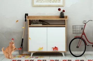 Mod Design Förvaringsskåp - Trä/Vit - Förvaring - Förvaringsmöbler - Byrå