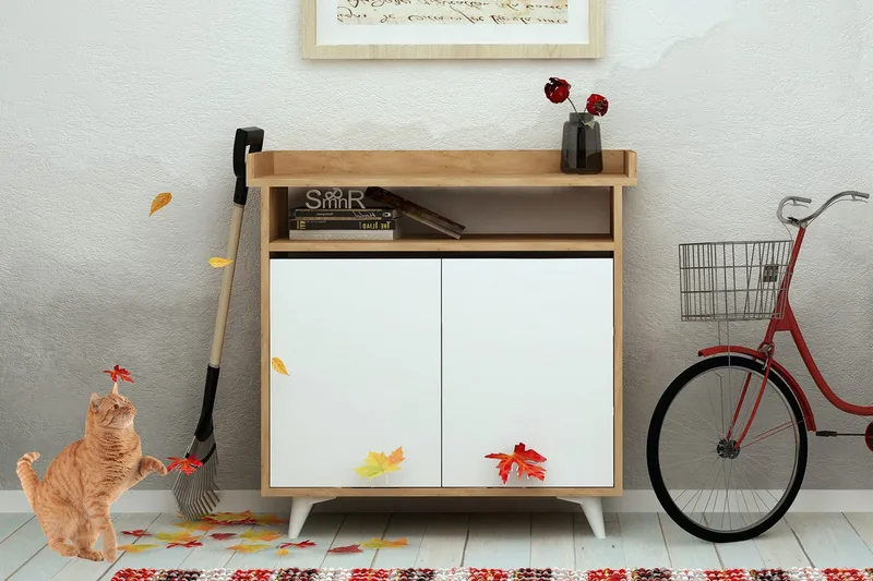 Mod Design Förvaringsskåp - Trä/Vit - Förvaring - Förvaringsmöbler - Byrå